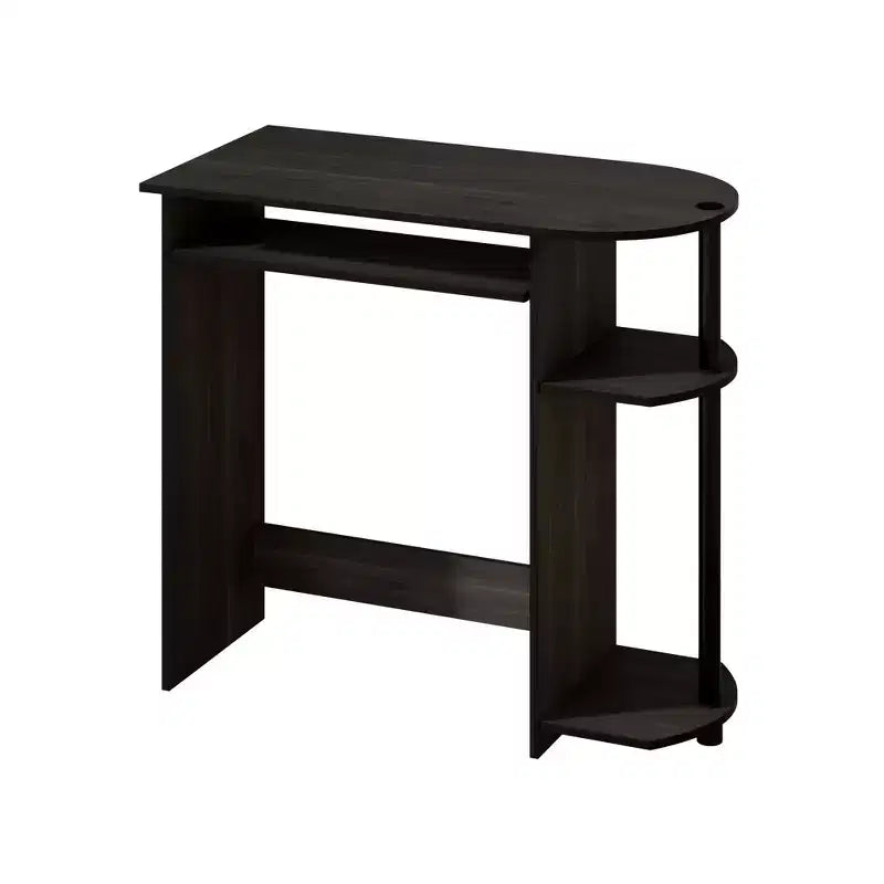 15" Wide Computer Desk with Keyboard Tray & 2 Compartments
