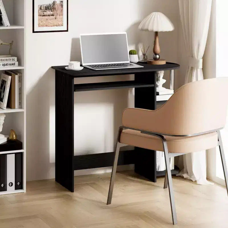 15" Wide Computer Desk with Keyboard Tray & 2 Compartments