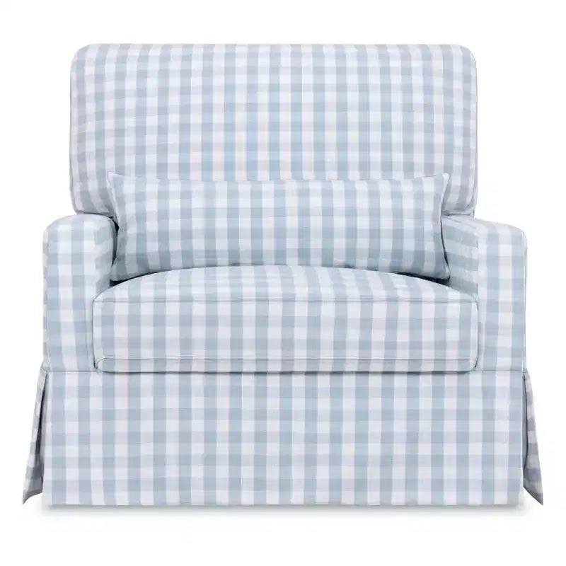 Pillowback Chair and a Half Comfort Swivel Glider