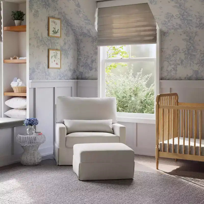 Pillowback Chair and a Half Comfort Swivel Glider