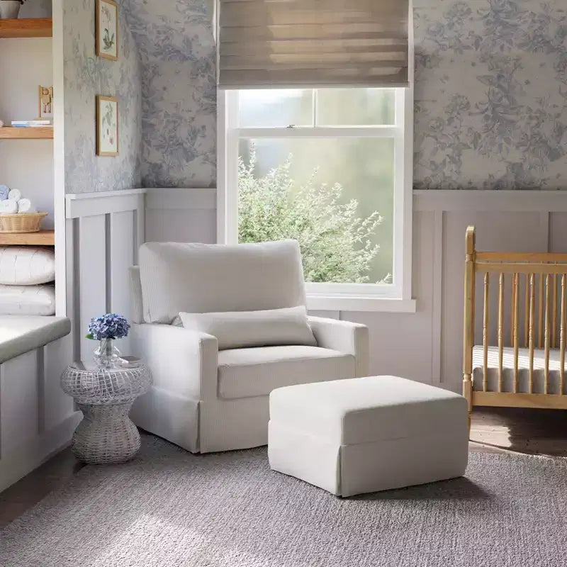 Pillowback Chair and a Half Comfort Swivel Glider