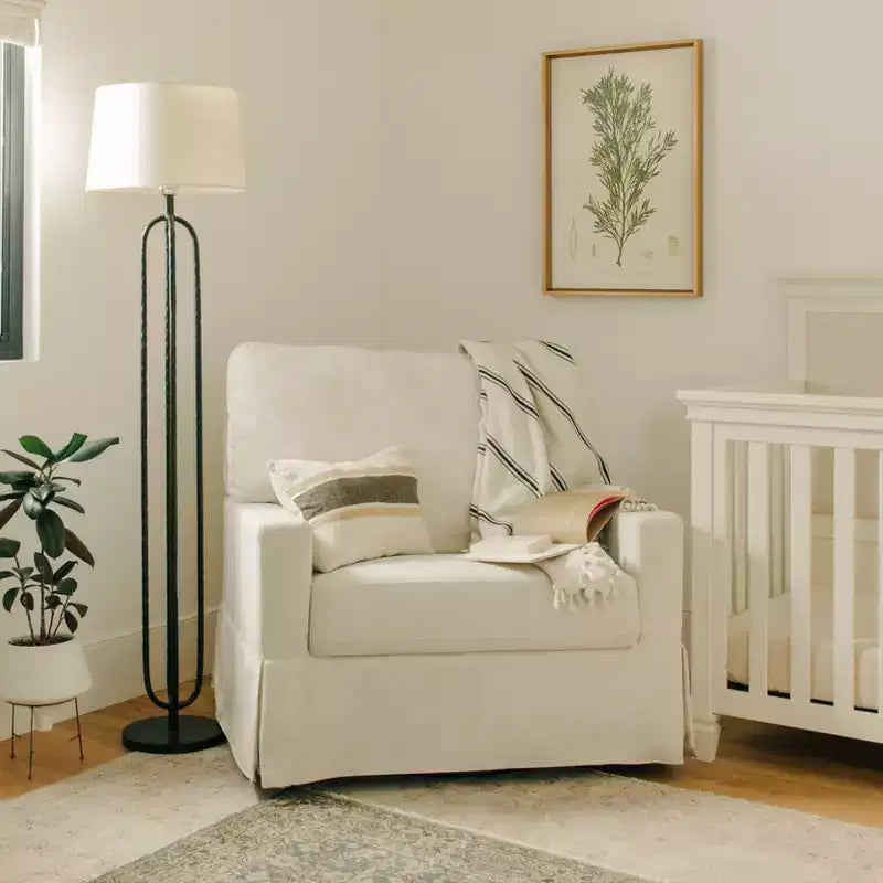 Pillowback Chair and a Half Comfort Swivel Glider