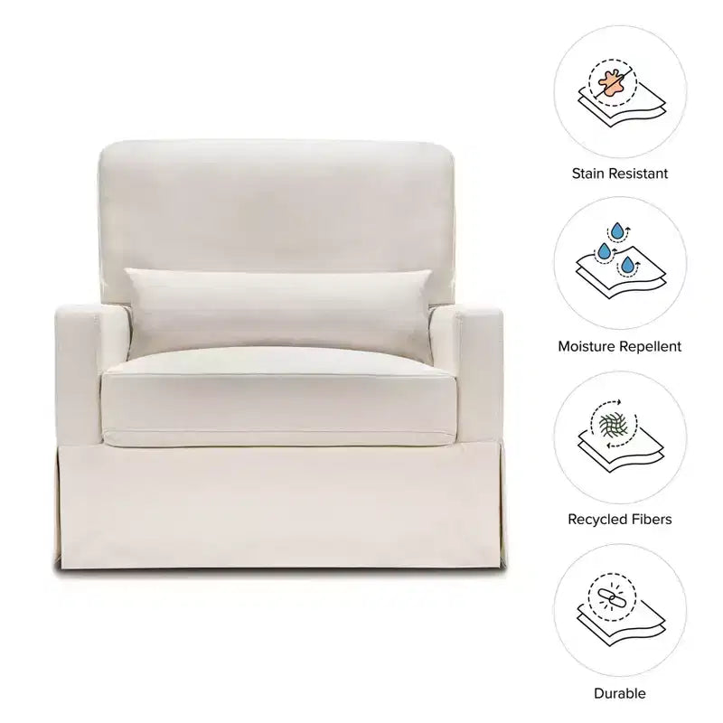 Pillowback Chair and a Half Comfort Swivel Glider