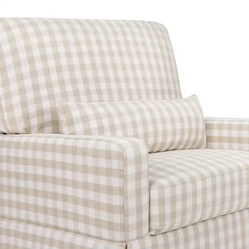 Pillowback Chair and a Half Comfort Swivel Glider
