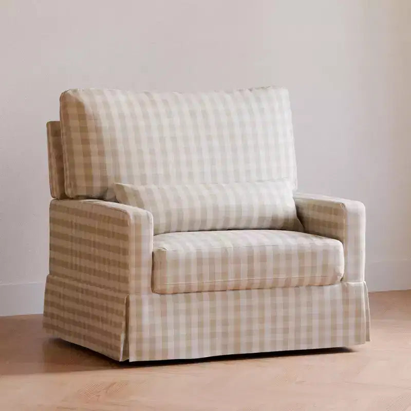 Pillowback Chair and a Half Comfort Swivel Glider