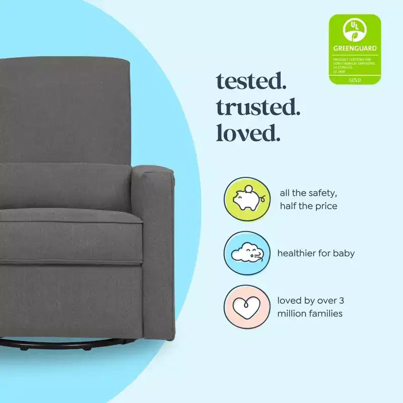 Piper Recliner and Swivel Glider