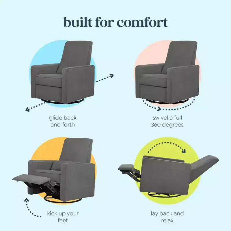 Piper Recliner and Swivel Glider