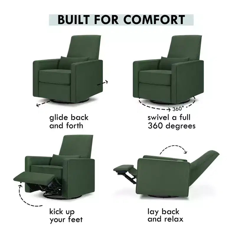 Piper Recliner and Swivel Glider
