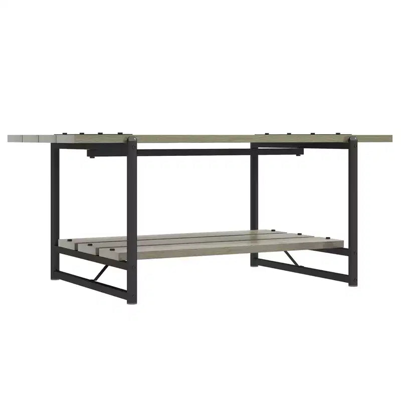 2-Tier Coffee Table for Living Room - Small Space Center Table