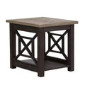 Liberty Furniture,Heatherbrook Heatherbrook end table in Charcoal