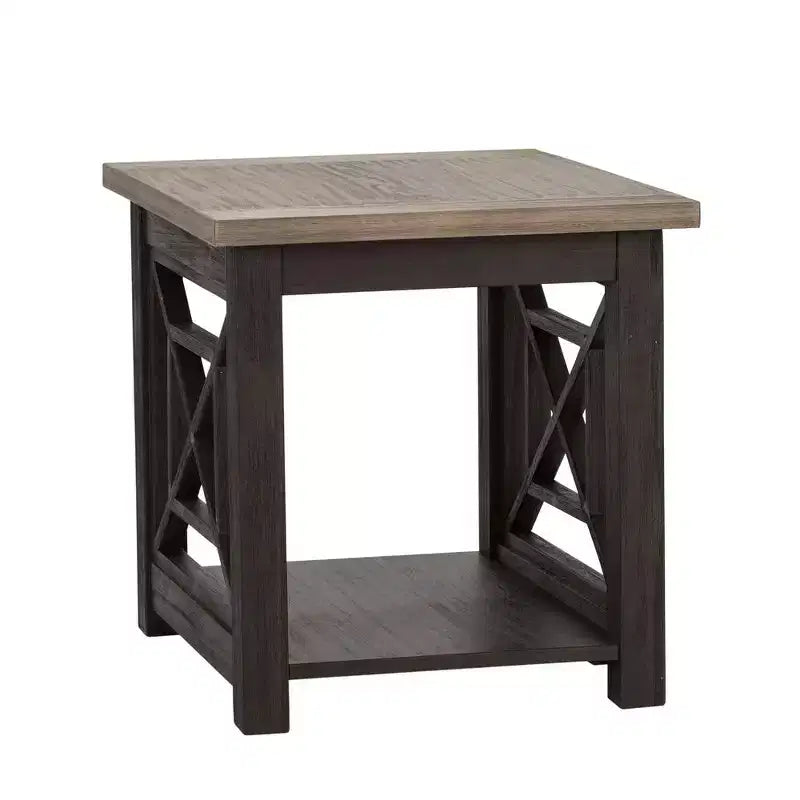 End Table in Charcoal