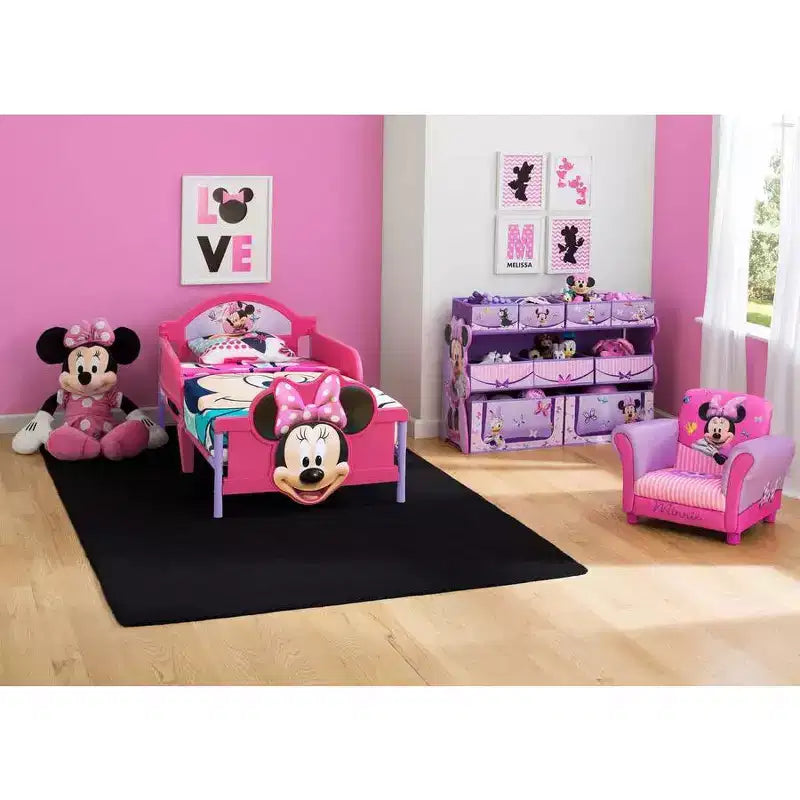 3D Toddler Bed with Guardrails for Kids