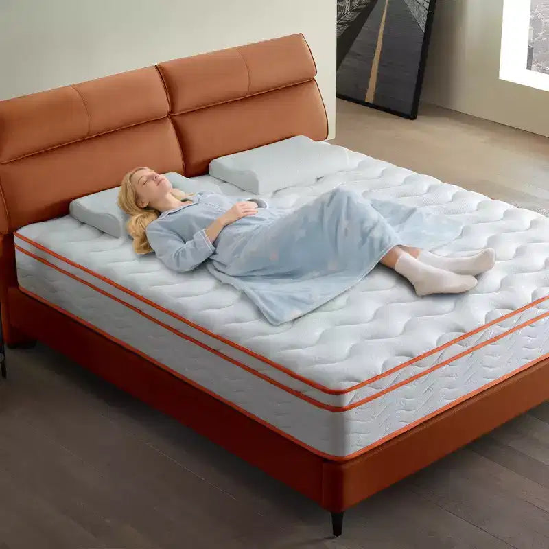 Whisen 10 Twin Hybrid Mattress & Pressure Relief Breathable Mattress with Memory Foam, Pocket coil, Medium Firm