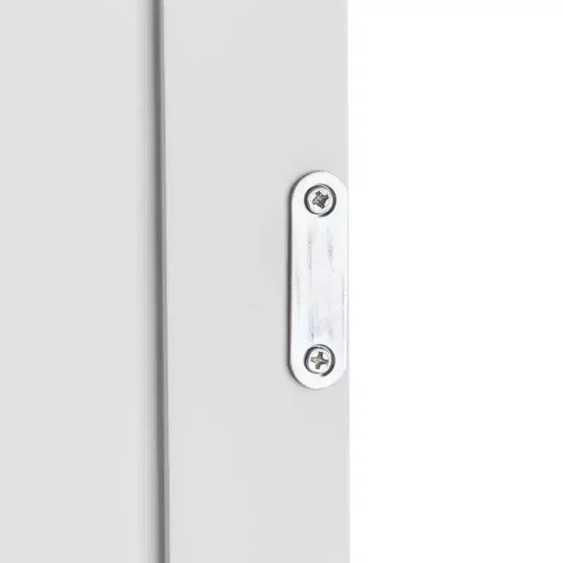 Single Door Bathroom Storage Cabinet with 4 Drawers, White