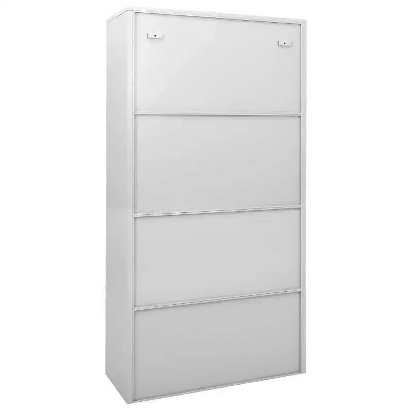 Filing Cabinet Lockable Storage with Sliding Door Steel