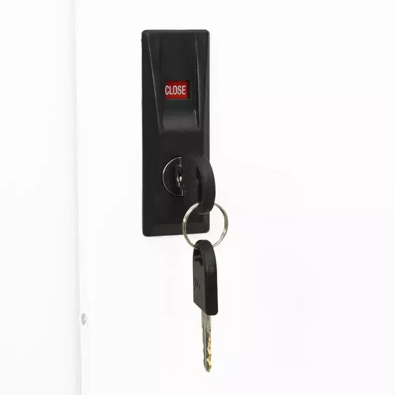 Filing Cabinet Lockable Storage with Sliding Door Steel