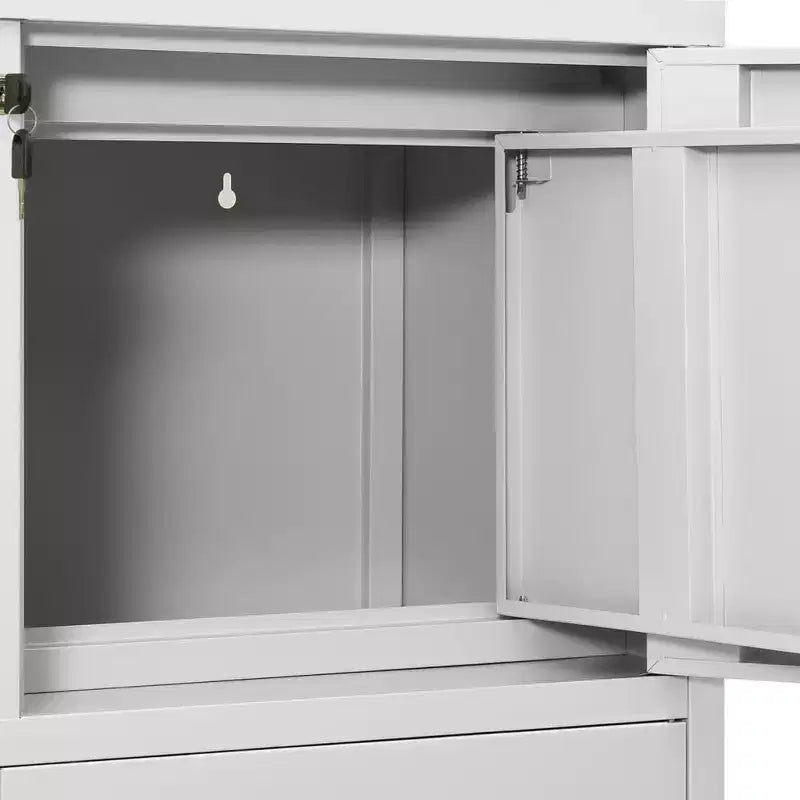Steel Filing Cabinet with Lock for Home Office