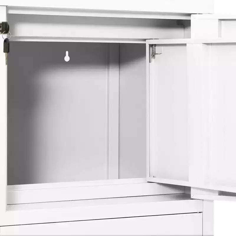 Steel Filing Cabinet with Lock for Home Office