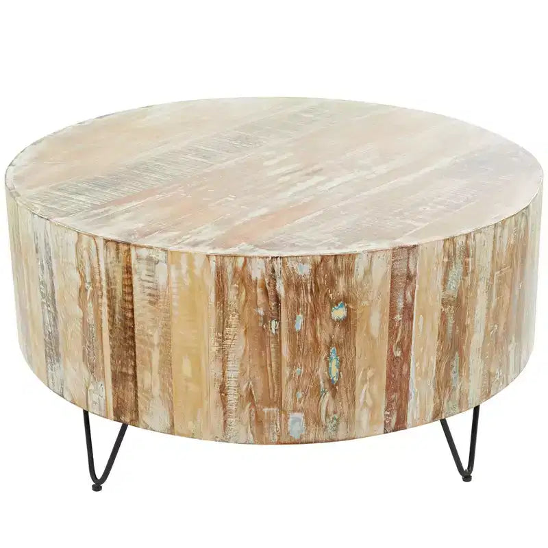Rustic Mango Wood Coffee Table Brown - Olivia & May