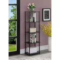 61.25" Glass 5-Tier Storage Shelf